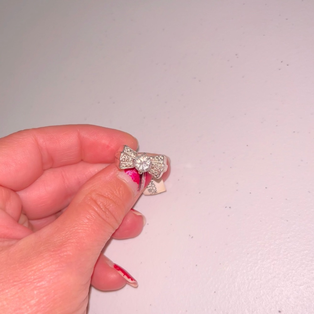 NWT Cubic Zirconia Silver Ring